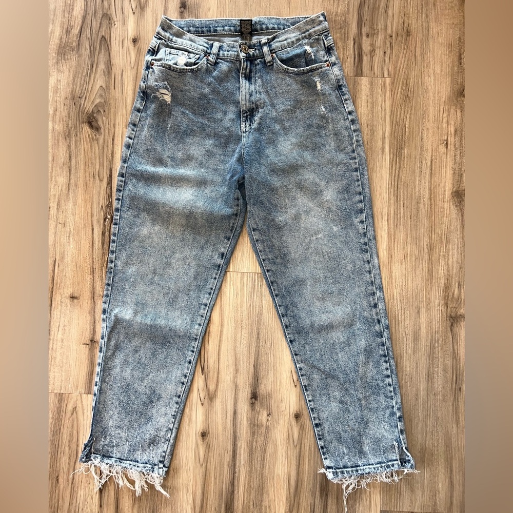 Rewash frayed bottom crops